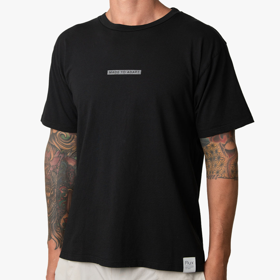 Short Sleeve Graphic Crew Neck